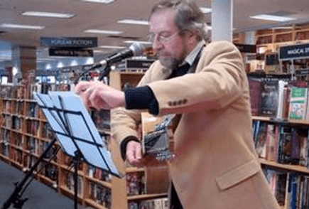 Acoustic performance at a bookshop