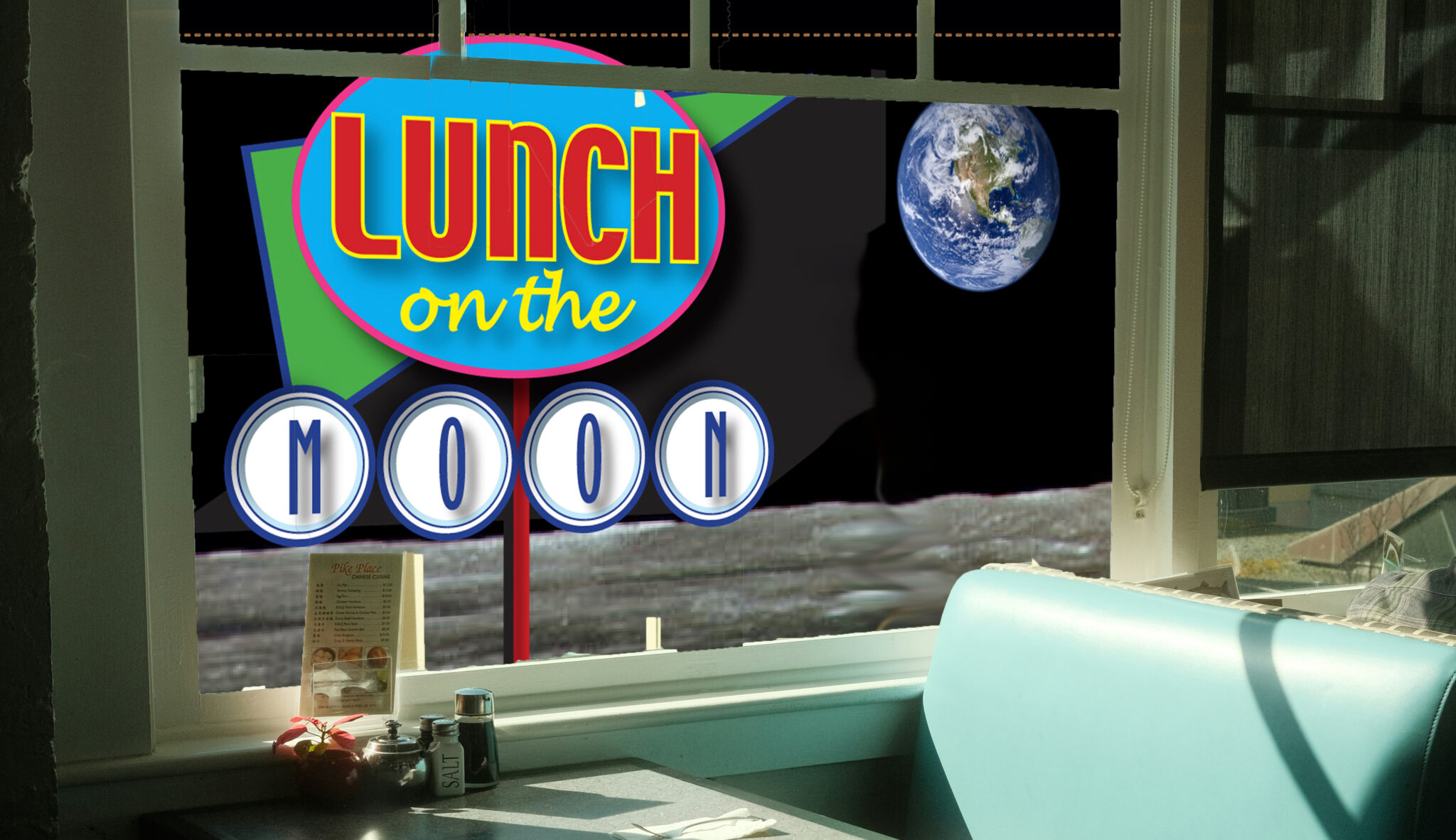 Have a seat, join us for lunch on the moon.
You know, we’re funny. For time . . .